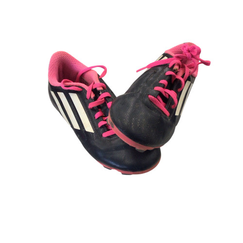 Vist Large View of Product Image Which is Used Adidas Soccer Cleats Black Junior 01.5