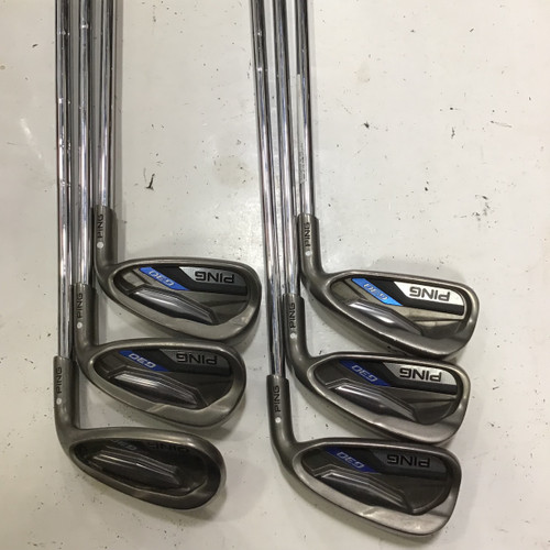 Vist Large View of Product Image Which is Used Ping G30 WHITE DOT Mens Iron Set RH 5I-SW 10242-S000264942