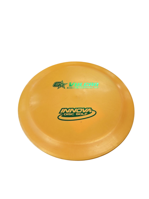 Used Innova G STAR VULCAN Disc Golf Driver Yellow 11617-S000321874