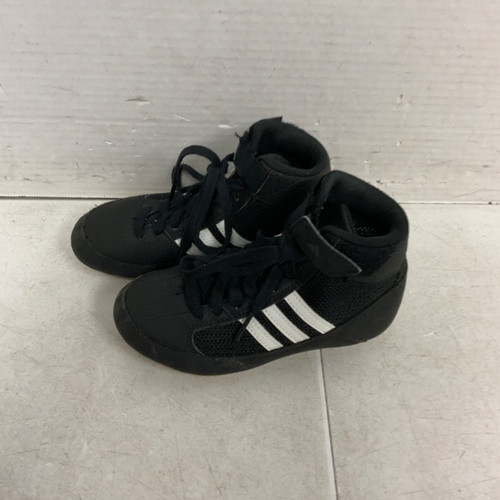 Used Adidas Wrestling Shoes Black Youth 12.0 11762-S000060400
