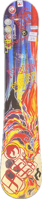 Used Lib Tech SKULL Mens Snowboard Only White 153 cm
