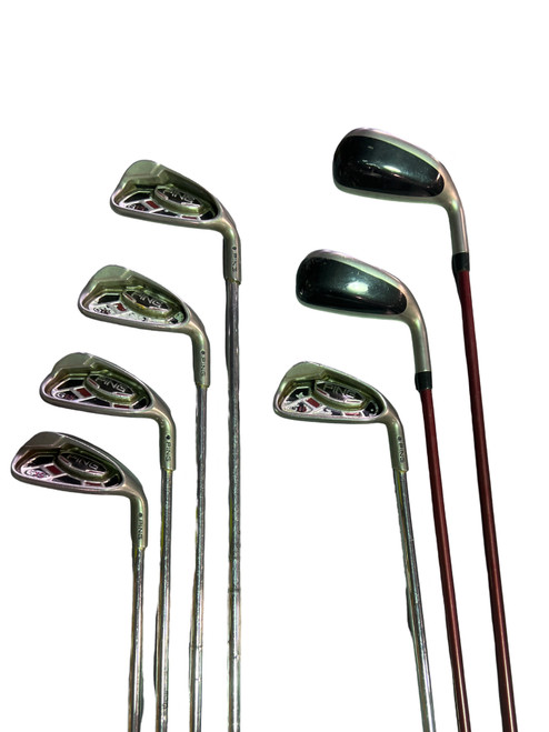 Vist Large View of Product Image Which is Used Ping G15 Mens Iron Set RH 4I-PW 11724-S000209392