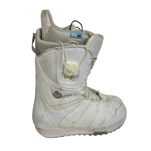 Vist Large View of Product Image Which is Used Burton MINT Womens Snowboard Boots White Size 5