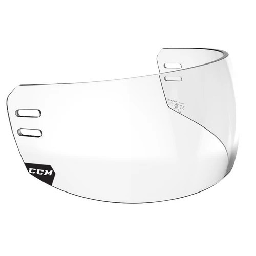 Vist Large View of Product Image Which is New CCM VR14 STRAIGHT Hockey Half Visor 11891-CCMVR14