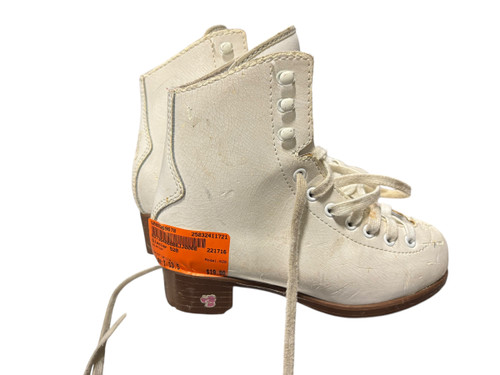 Used Glacier 520 Girls Figure Skate White Youth 13.5 11721-S000269670