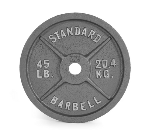 Vist Large View of Product Image Which is New 45 lb Olympic 2" Plate