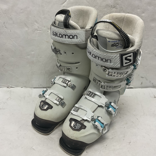 Vist Large View of Product Image Which is Used Salomon X PRO 70W Womens DH Ski Boot White 240 MP - J06 - W07 11855-S000181625