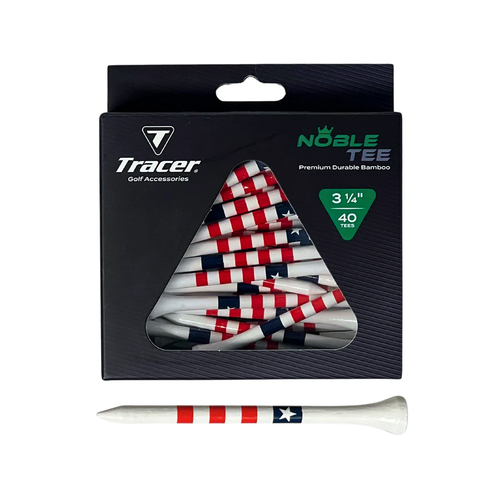 Vist Large View of Product Image Which is New Tracer Noble Wood Golf Tees- 3 1/4"