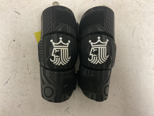 Vist Large View of Product Image Which is Used Brine ARM PADS Lacrosse Arm Pads/Guards Black SM