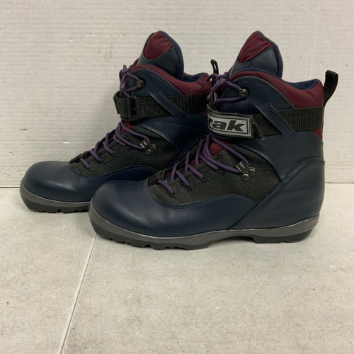 Used Trak Mens NNN XC Ski Boots Navy Blue M 10 / W 10.5-11 11762-S000060477