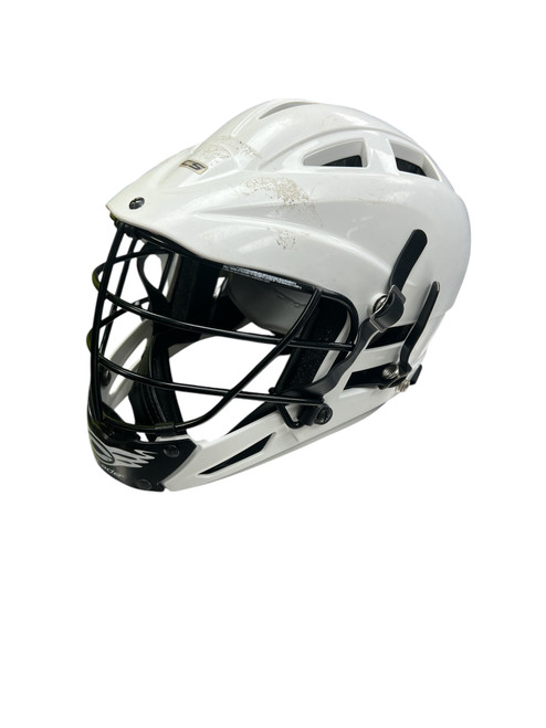 Vist Large View of Product Image Which is Used Cascade CS Lacrosse Helmet White SM