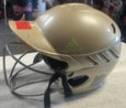 Vist Large View of Product Image Which is Used Adidas DESTINY CLEAT 6 3/4 - 7 3/8 Batting Helmet w/Mask Pearl
