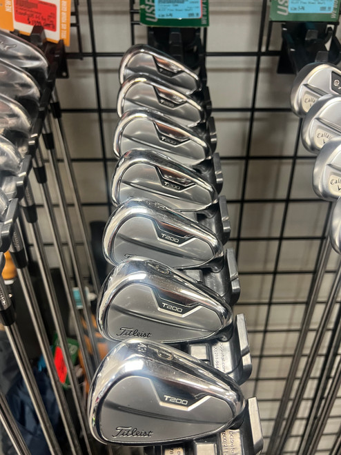 Vist Large View of Product Image Which is Used Titleist T200 Mens Iron Set RH 4I-PW 11818-S000172843