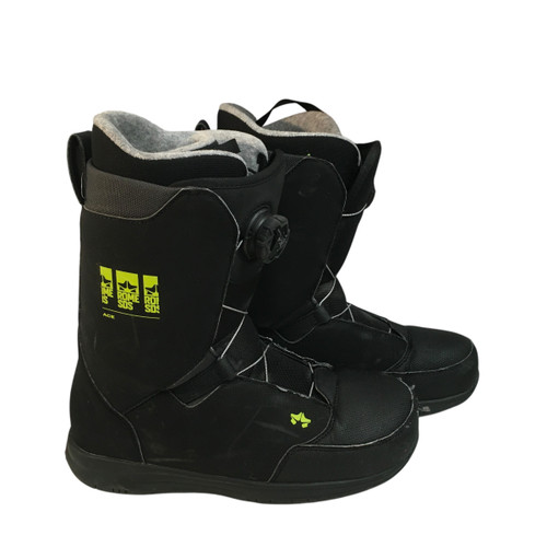Used Rome ACE BT SDS Mens Snowboard Boots Black Senior 8 11749-S000168237