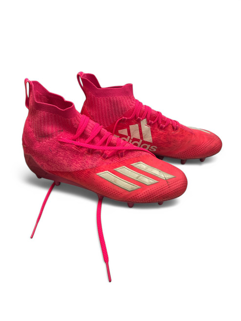 Used Adidas Adult FB Cleats Pink Senior 9.5 11863-S000020650