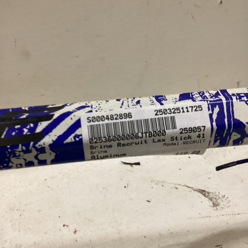 Used Brine RECRUIT Men Atk/Mid Complete Stick Royal Blue 11725-S000482896