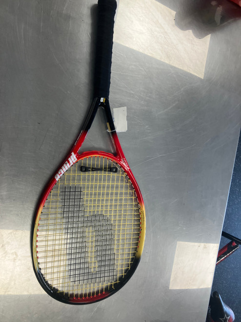 Vist Large View of Product Image Which is Used Wilson TENNIS Adult Tennis Racquet Red Unknown