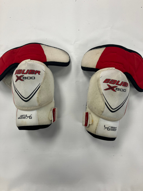 Vist Large View of Product Image Which is Used Bauer VAPOR X800 Senior Elbow Pads LG 11877-S000011341