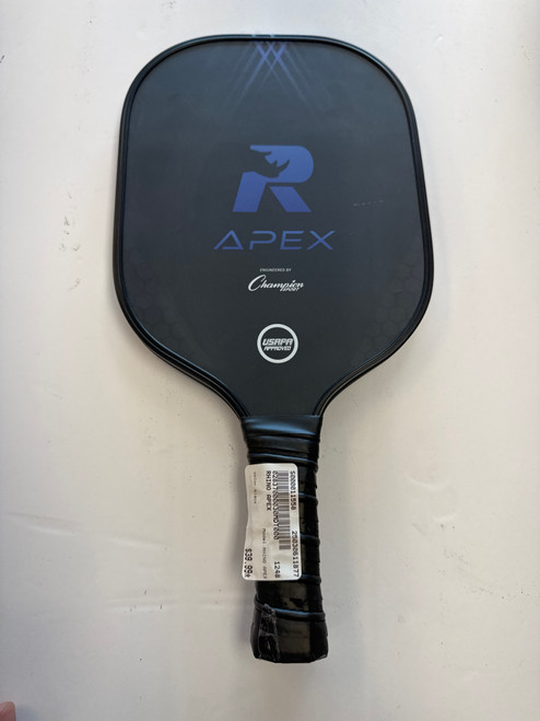 Vist Large View of Product Image Which is Used RHINO APEX Pickleball Racquet Black