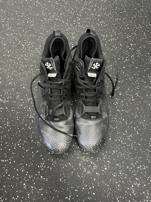 Used New Balance LAX Cleats Mens Black Senior 10.5 11849-S000025892