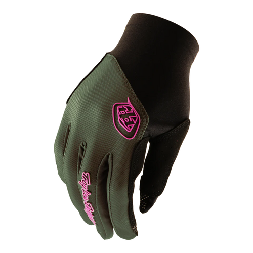 New Troy Lee Designs Flowline Mountain Bike Gloves Mono Olive- XXL 11798-414442472036
