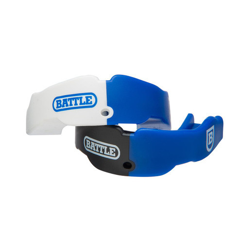 Vist Large View of Product Image Which is Battle Sports Youth Football Mouthguard 2-Pack Blue #7704Y