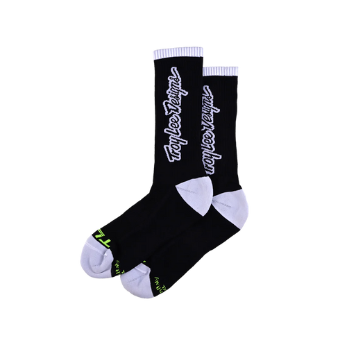New Troy Lee Designs Performance Socks Signature Black- SM/MD 11798-414853037002