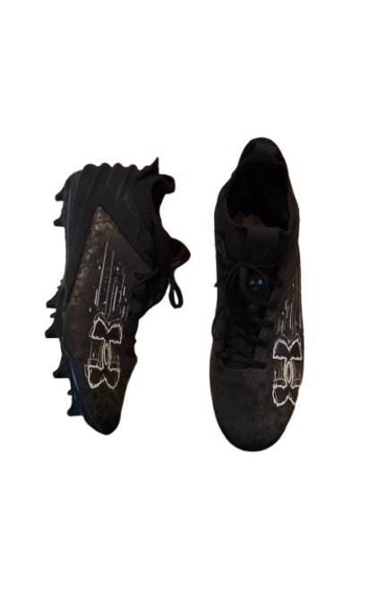 Used Under Armour Adult FB Cleats Black Senior 8 11698-S000227839