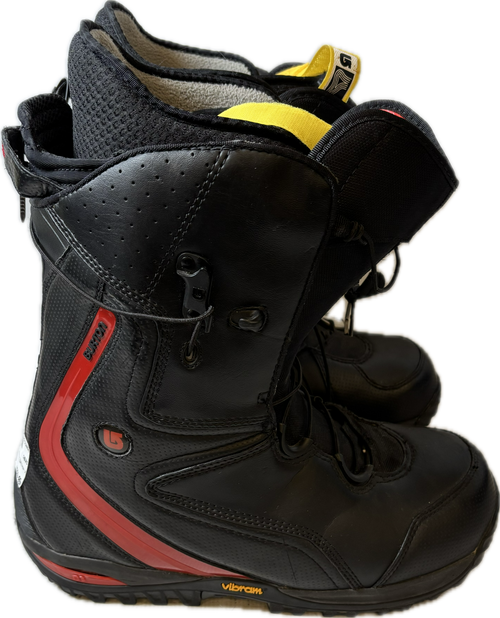 Vist Large View of Product Image Which is Used Burton DRIVER X Mens Snowboard Boots Black Senior 11.5