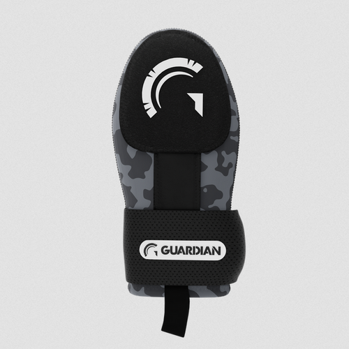 Vist Large View of Product Image Which is New GUARDIAN YOUTH MITT BLACK CAMO