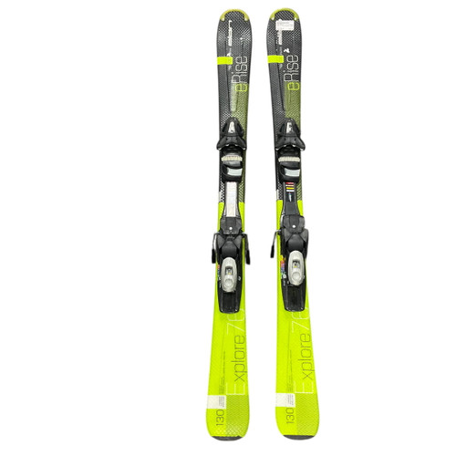 Used Elan XPLORE 76 ERISE Boys DH Ski/Binding Green 130 cm 11484-S000275892 Vist Large View of Product Image Which is Used Elan XPLORE 76 ERISE Boys DH Ski/Binding Green 130 cm