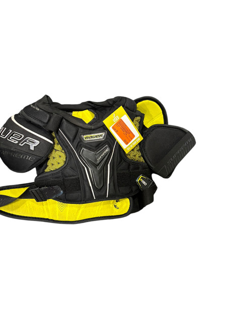 Vist Large View of Product Image Which is Used Bauer SUPREME S190 Youth Shoulder Pads SM