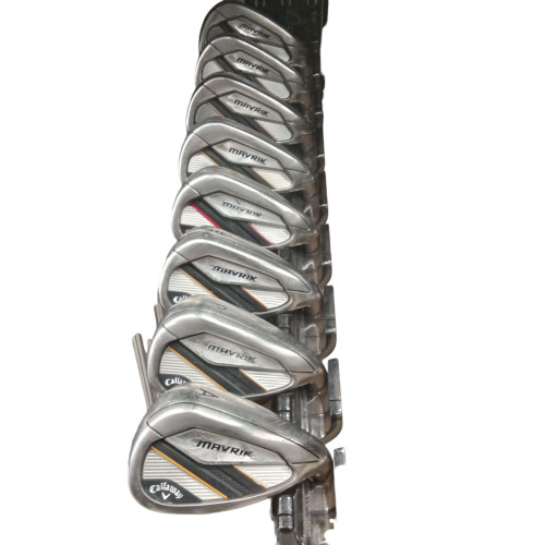 Vist Large View of Product Image Which is Used Callaway MAVRIK IRONS 4-AW MRH Mens Iron Set RH 4I-GW/AW 11395-S000317257