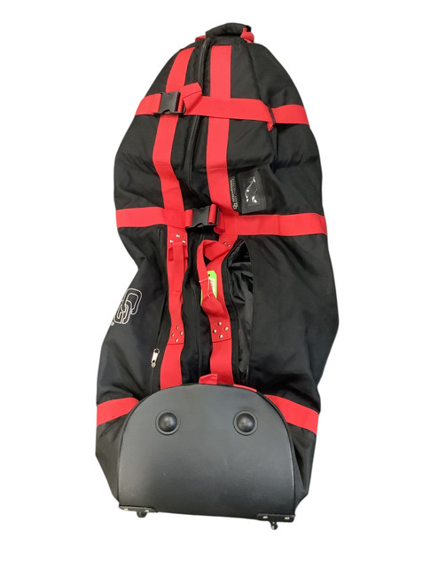Vist Large View of Product Image Which is Used Wheeled Snowboard Bag Black And Red 11479-S000389632