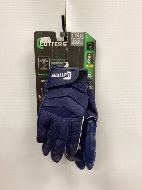 Used Cutters X-40 FB Gloves Navy Blue MD 11851-S000028986