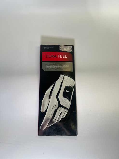 Vist Large View of Product Image Which is Used Nike Mens Golf Glove White M/L