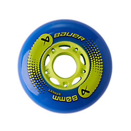New BAUER STREET WHEELS 4PK-72MM 11147-BAR1063979 Vist Large View of Product Image Which is New BAUER STREET WHEELS 4PK-72MM