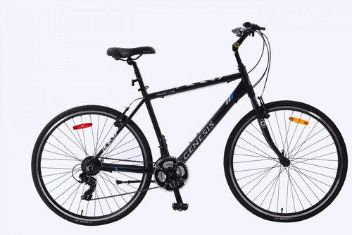 Vist Large View of Product Image Which is New GENESIS BIKE TRAFIK 1.0 S.E 18" MENS BLACK BLUE