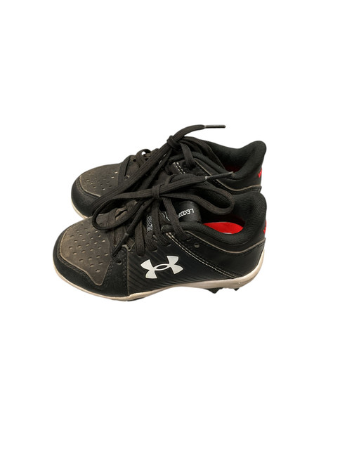 Vist Large View of Product Image Which is Used Under Armour BB/SB Cleats Black Youth 08.0 11733-S000184728