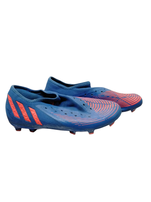 Vist Large View of Product Image Which is Used Adidas Soccer Cleats Royal Blue Senior 9.5