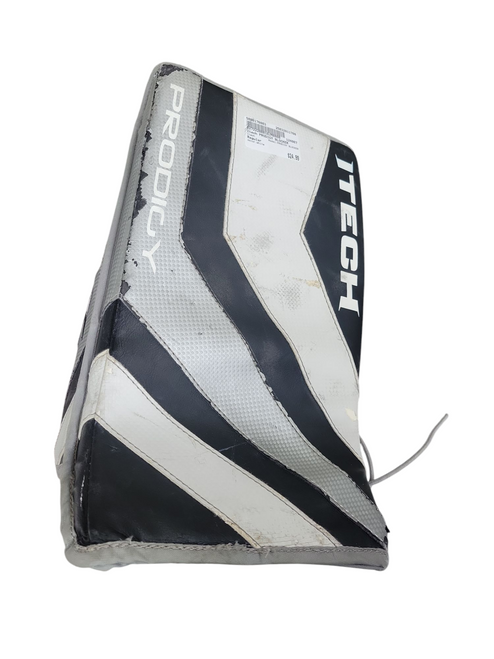 Used Itech PRODIGY BLOCKER Senior Goalie Blocker White 11708-S000176803