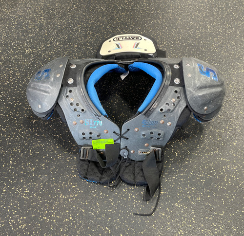 Vist Large View of Product Image Which is Used Schutt SI 770 FB Shoulder Pads Black MD 11735-S000345124