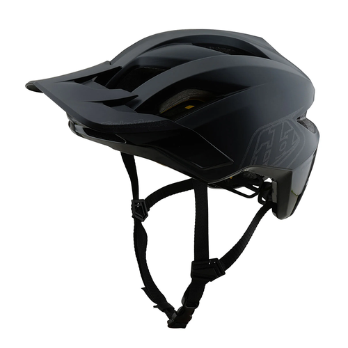 Vist Large View of Product Image Which is New Troy Lee Designs Flowline Bike Helmet Point Black/Charcoal- MD/LG