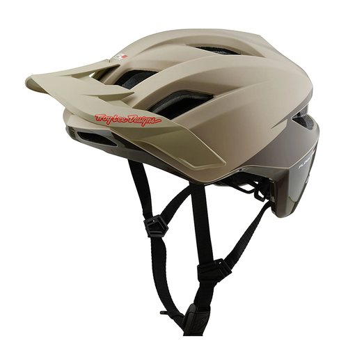 Vist Large View of Product Image Which is New Troy Lee Designs Flowline SE Bike Helmet Trooper Titanium- MD/LG