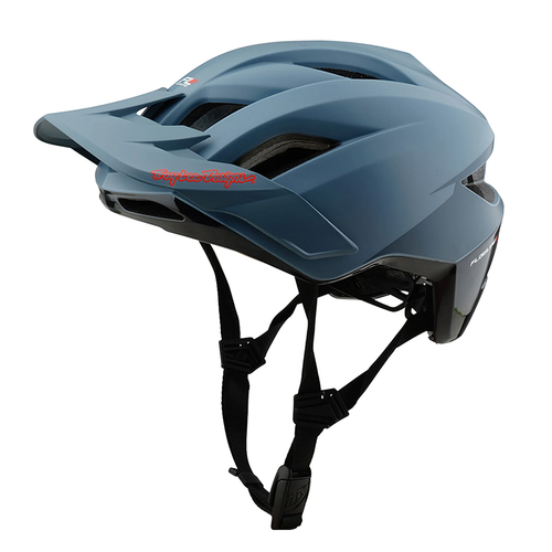 Vist Large View of Product Image Which is New Troy Lee Designs Flowline SE Bike Helmet Trooper Smoke- XL/2X