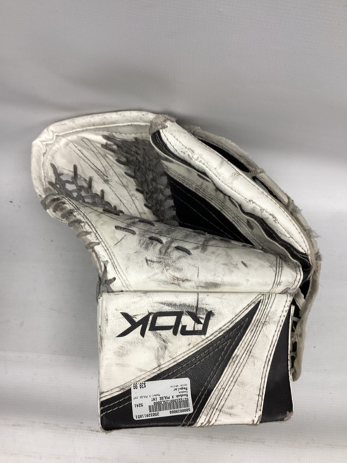 Used Reebok X PULSE INT Senior Goalie Catcher White 11851-S000029088