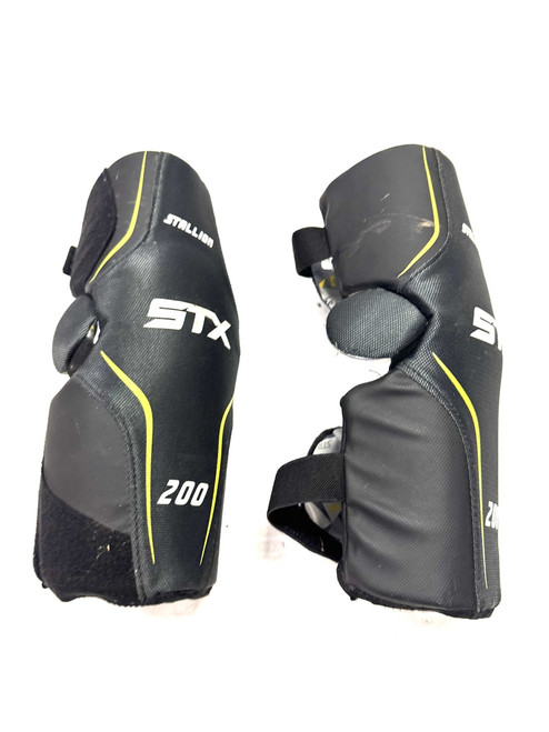 Vist Large View of Product Image Which is Used STX STALLION Lacrosse Arm Pads/Guards Black LG 11860-S000288175
