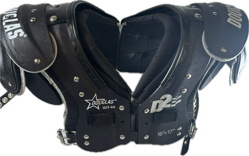 Used Douglas D2 SHOULDER PADS FB Shoulder Pads Black MD 11894-S000017295