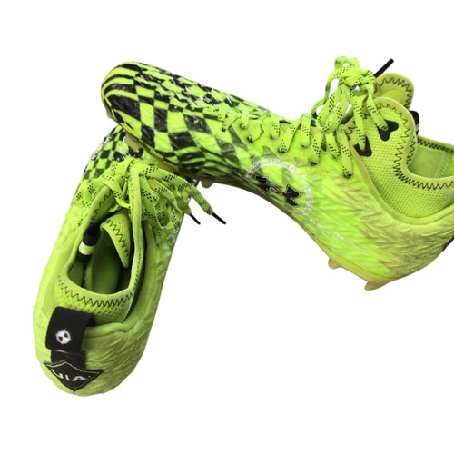Vist Large View of Product Image Which is Used Under Armour SPOT-LIGHT Adult FB Cleats Gold Senior 9