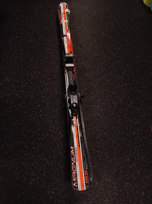 Vist Large View of Product Image Which is Used Blizzard IQ Mens DH Ski/Binding Orange 155 cm